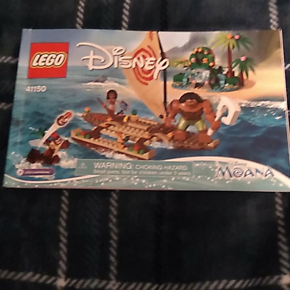 Moana boat Lego set